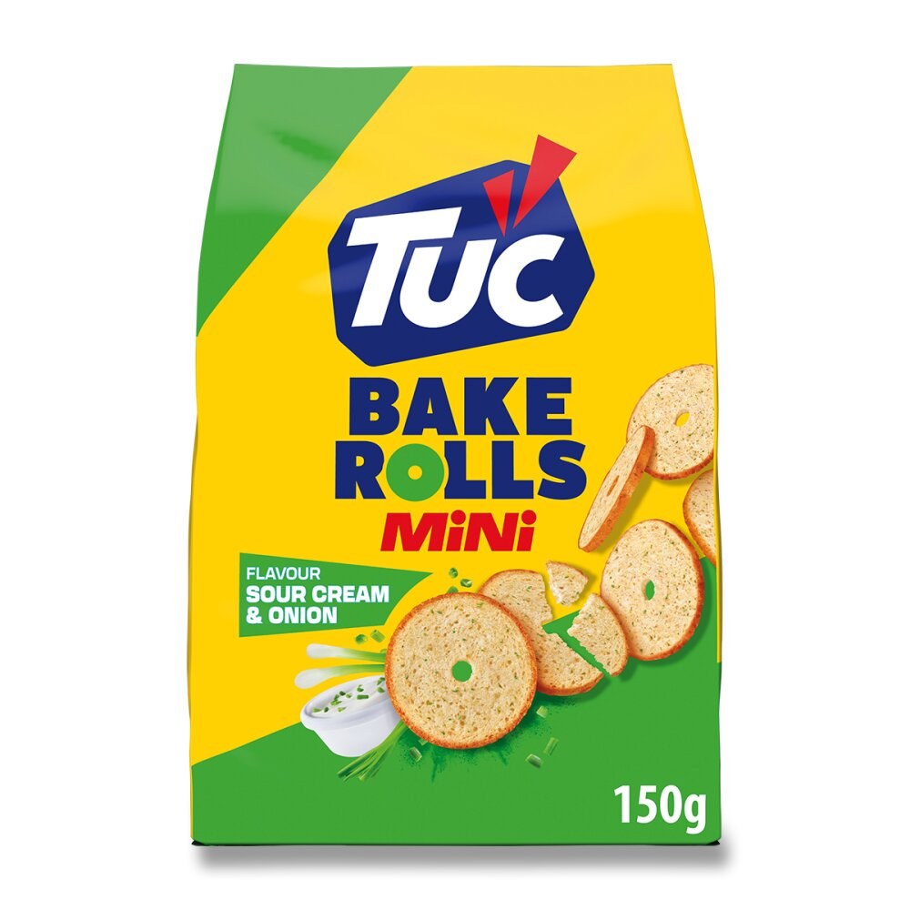 Tuc Bake Rolls mini в ассор. 150гр