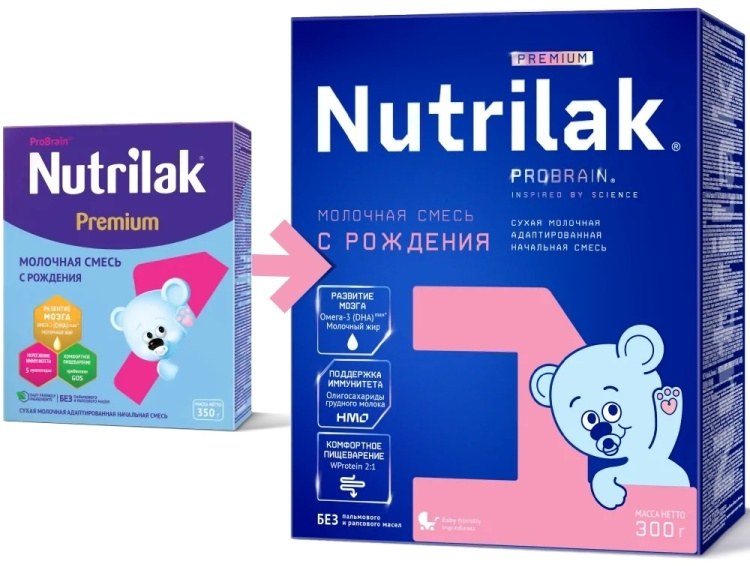Nutrilak дет питание Premium 300 гр