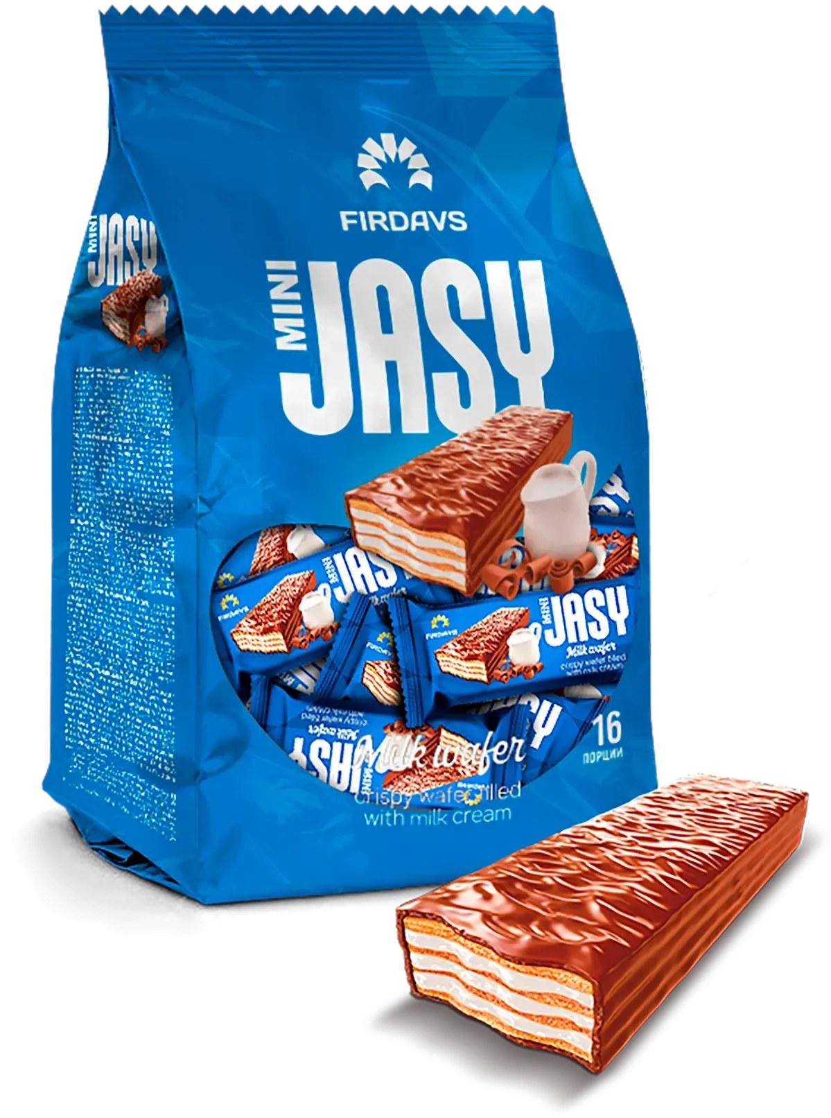 Firdavs Mini Jasy Вафли с начинкой Коробка 12шт