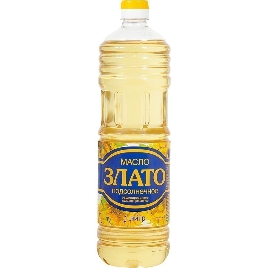 Злато Подсолн. масло 1л