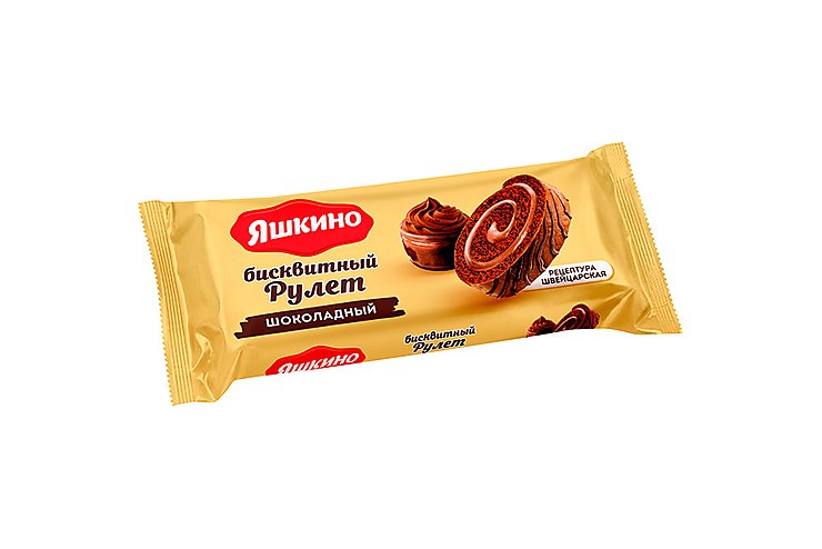 Яшкино бисквитные рулеты 200 гр ВМВ436