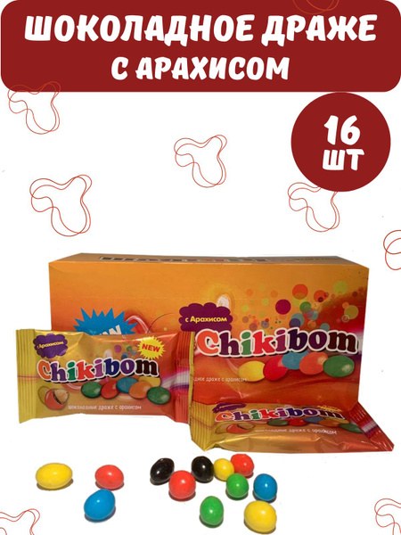 Chikibom шоко 40гр