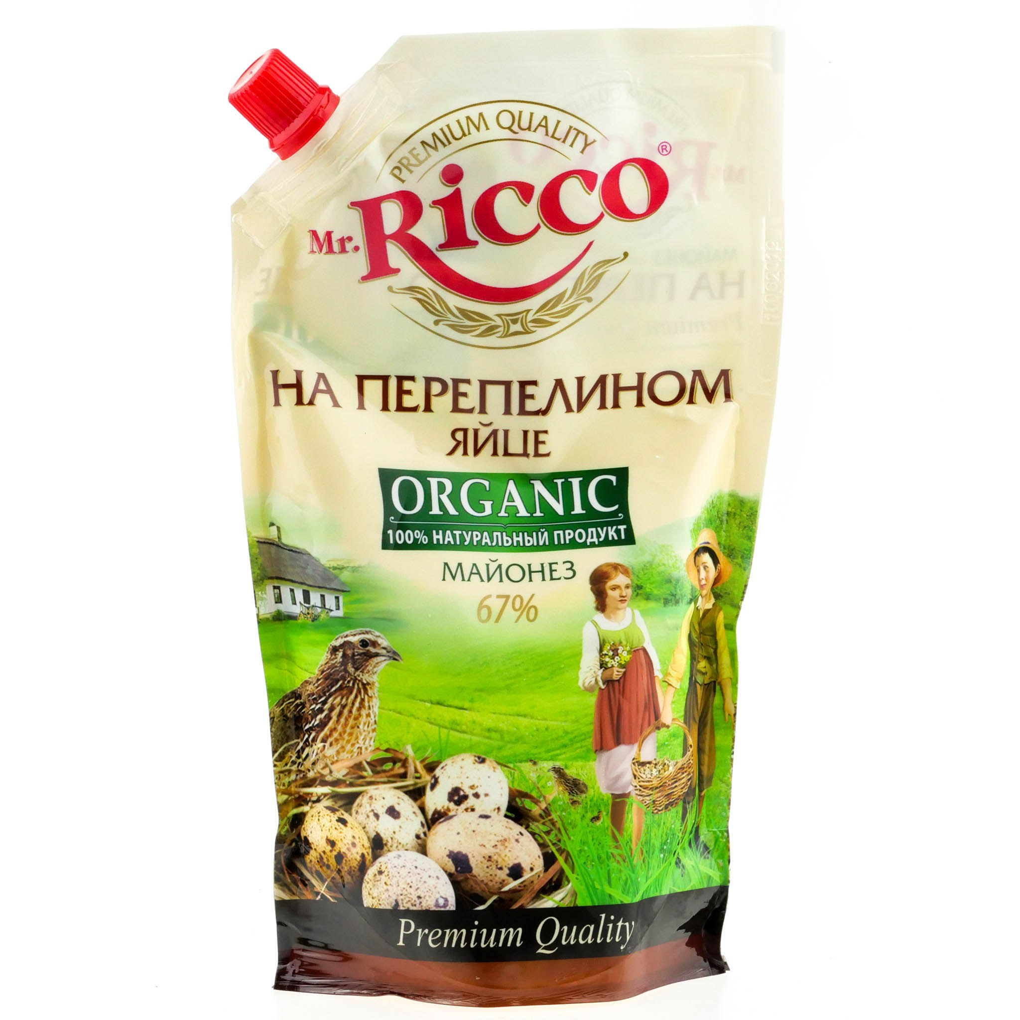 Mr Ricco Майонез Перепел 67% 400мл