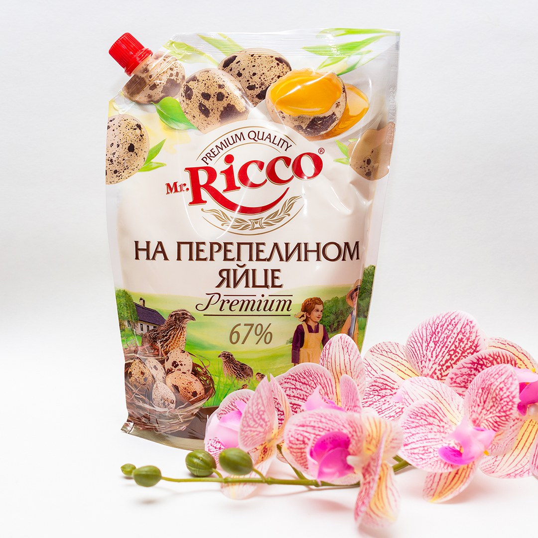 Mr Ricco Майонез Перепел 67% 800мл