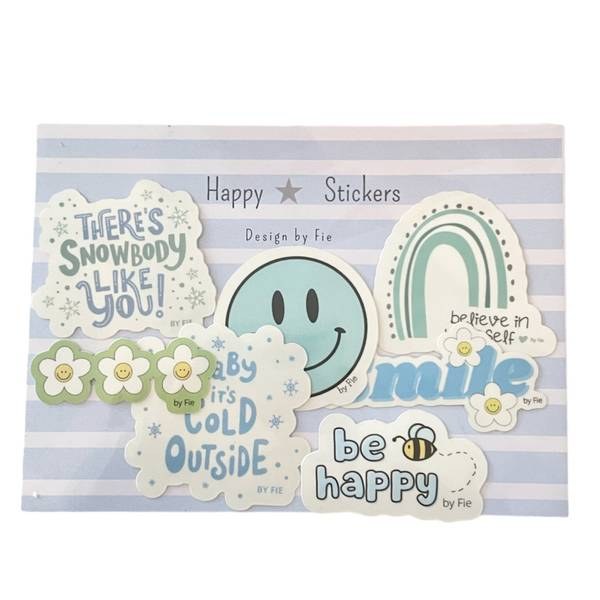 DIY Happy Stickers HY-U 1шт