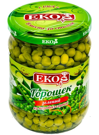 Eko Зеленый Горошек с/б 480гр