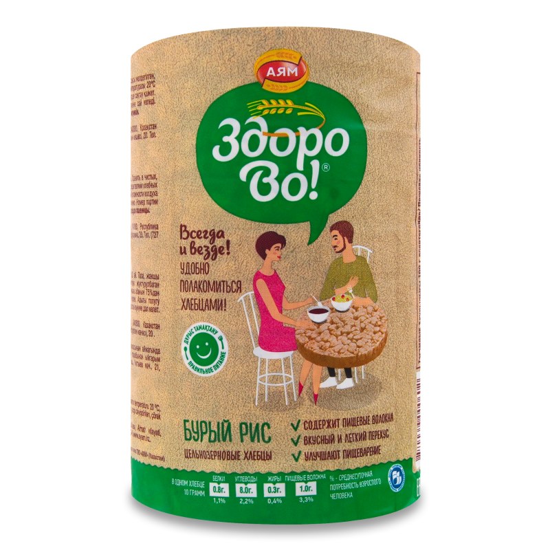 Здорово! Хлебцы Цельнозерновые в ассор. 100гр 150гр