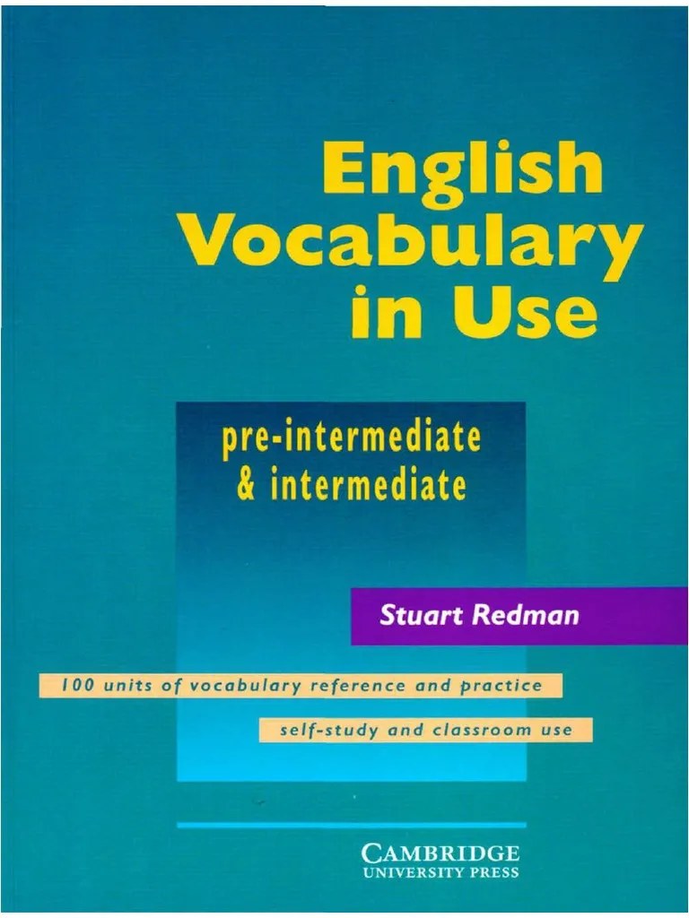 English Vocabulary in USE Pre-intermediate Intermediate (цветная)