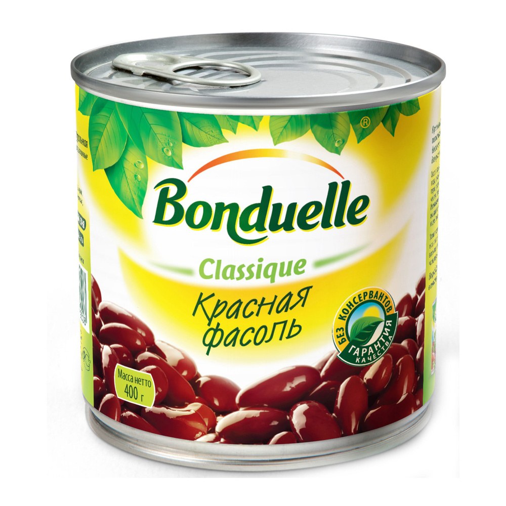 Bonduelle Фасоль красная 400гр