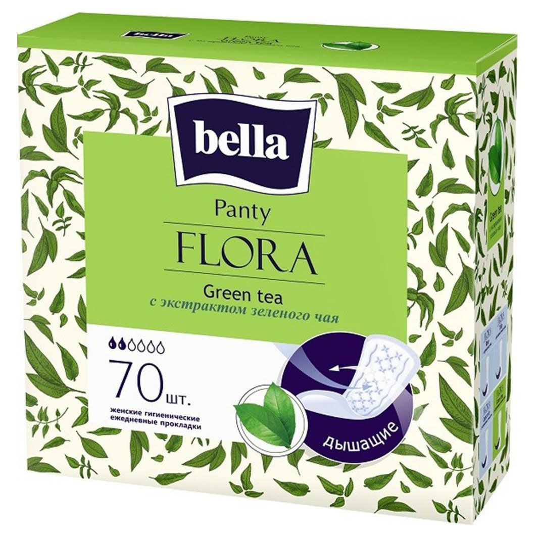 Bella Panty Flora Прокладки в ассор. 70шт