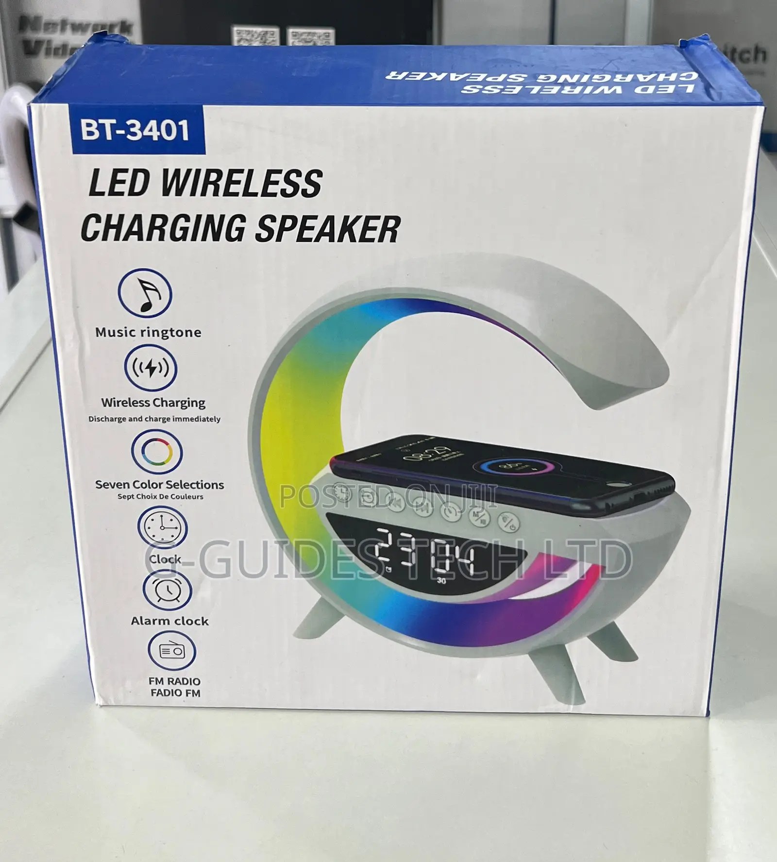 Калонка bluetooth led BT-3401