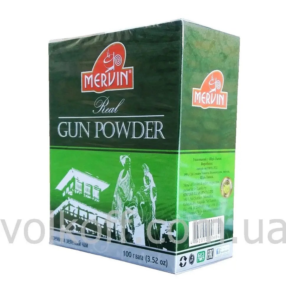 IMPRA Чай Зеленый Gun Powder 100гр