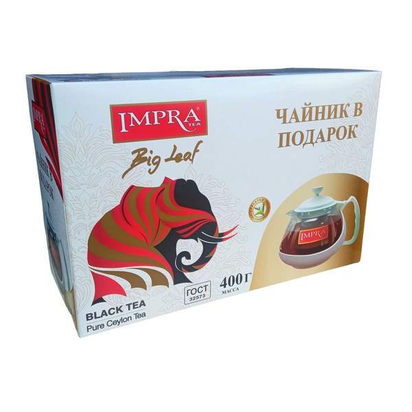 Impra Чай Чер. подарочный Gift Pack 160гр