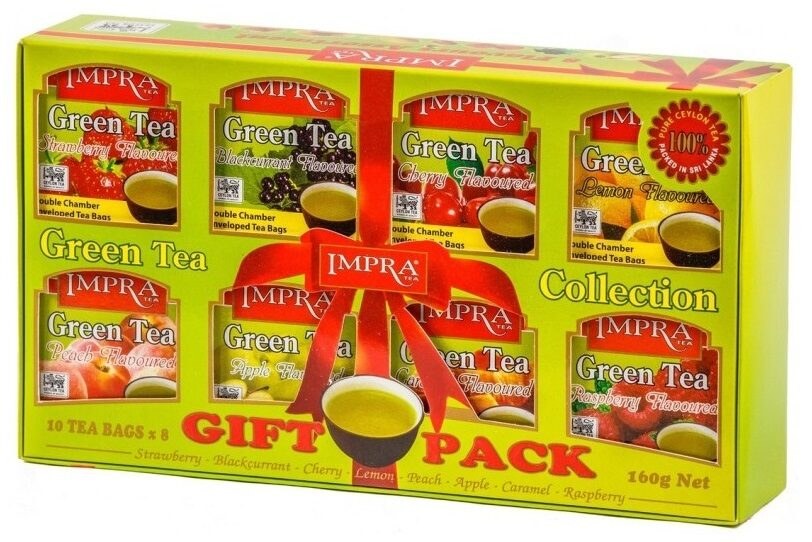 Impra Чай Зел. подарочный Gift Pack 160гр