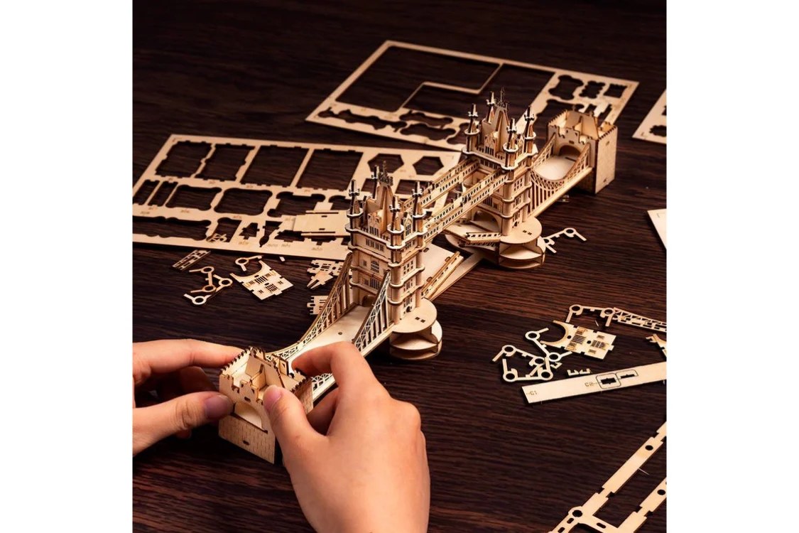 Деревянная доска 3D Puzzle 2-sided