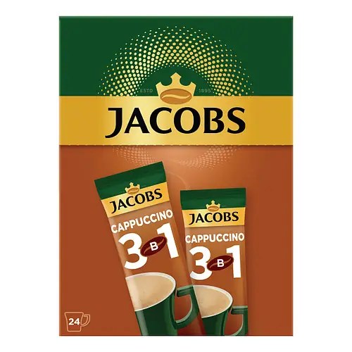 Jacobs Tunderbar Cappuccino 3в1 12x24шт