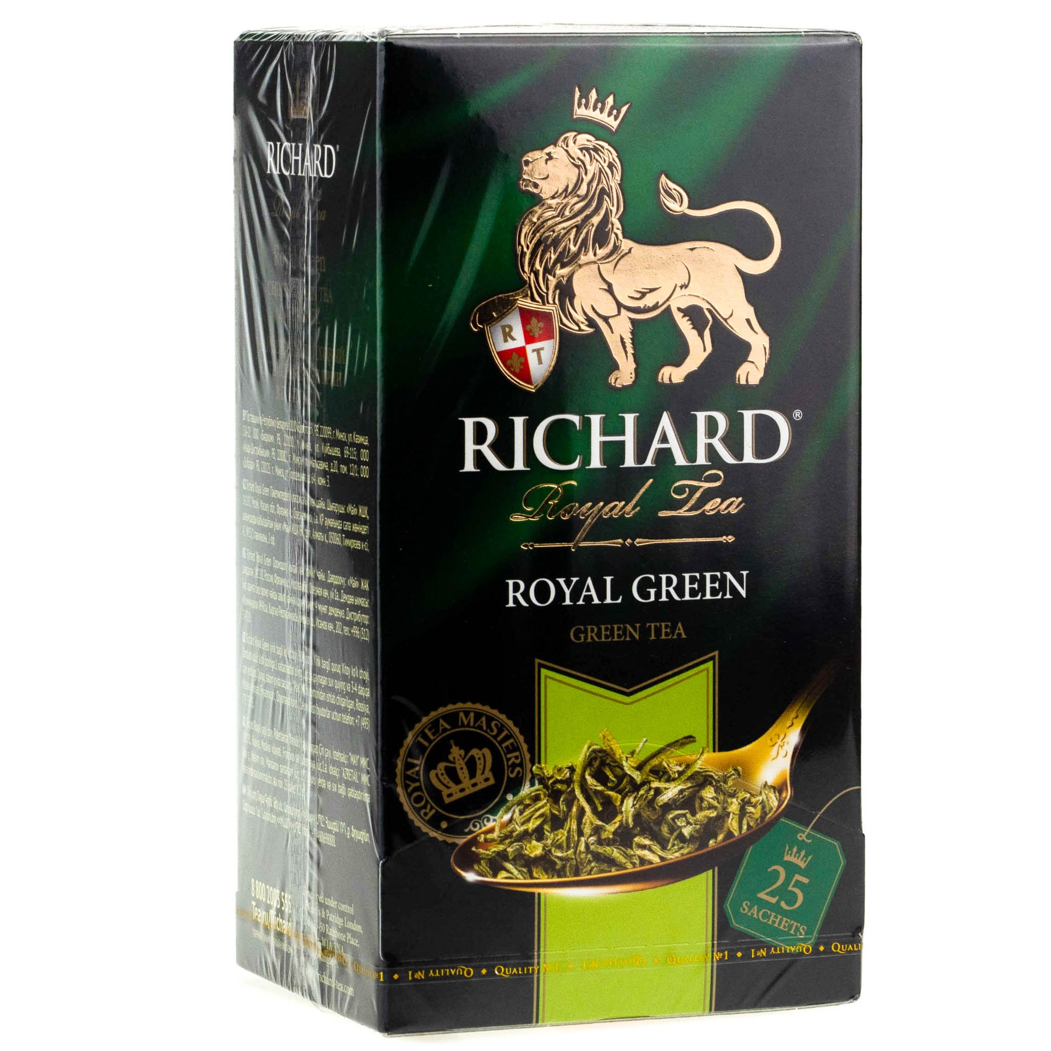 Richard Зеленый чай Чай в ассор. 25пакетов