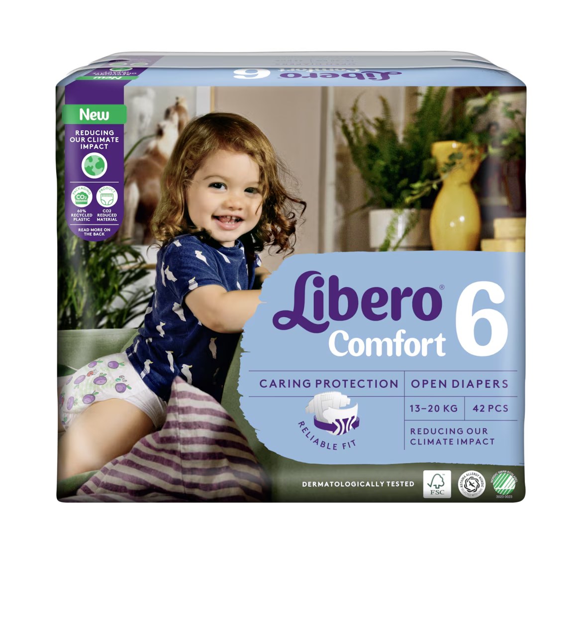 Libero Подгузники Comfort 6 (XL+) 21шт 4504007