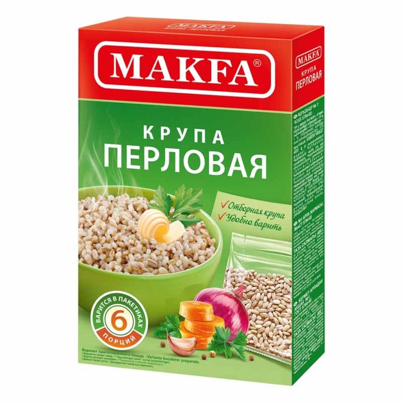 Makfa Крупа Перловая 400гр