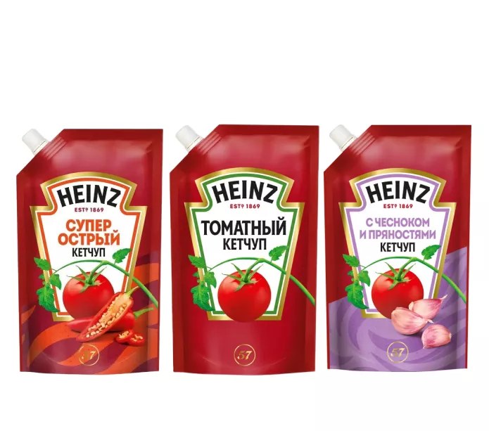 Heinz Кетчуп в ассортименте 570гр