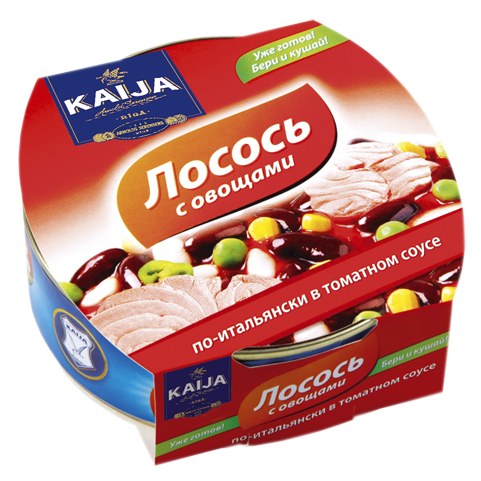Kaija Лосось по Итальянски в ассор. 160гр