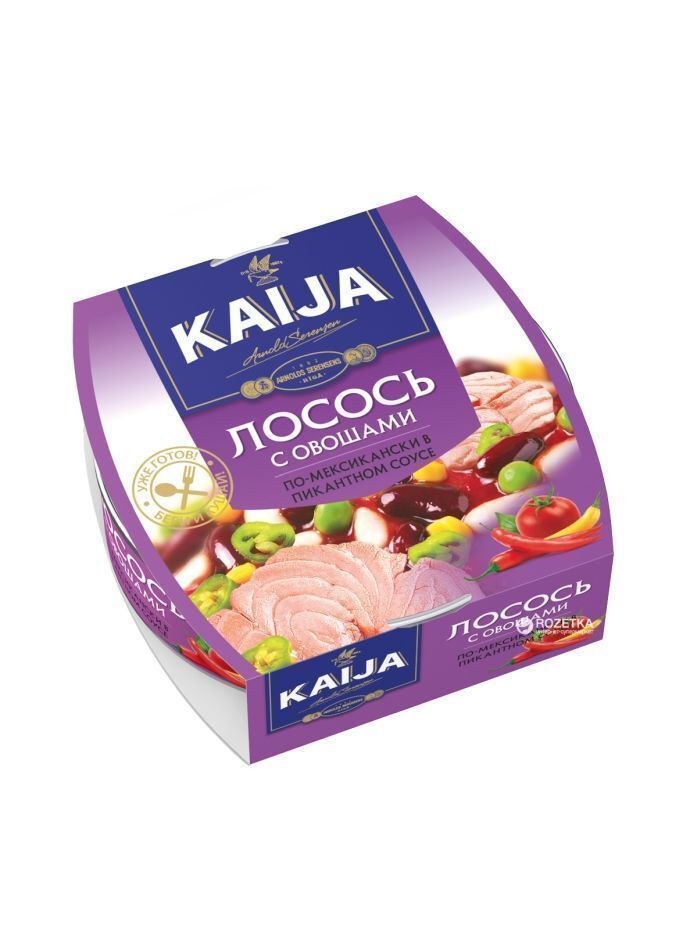 Kaija Лосось по Мексиканский в ассор. 160гр