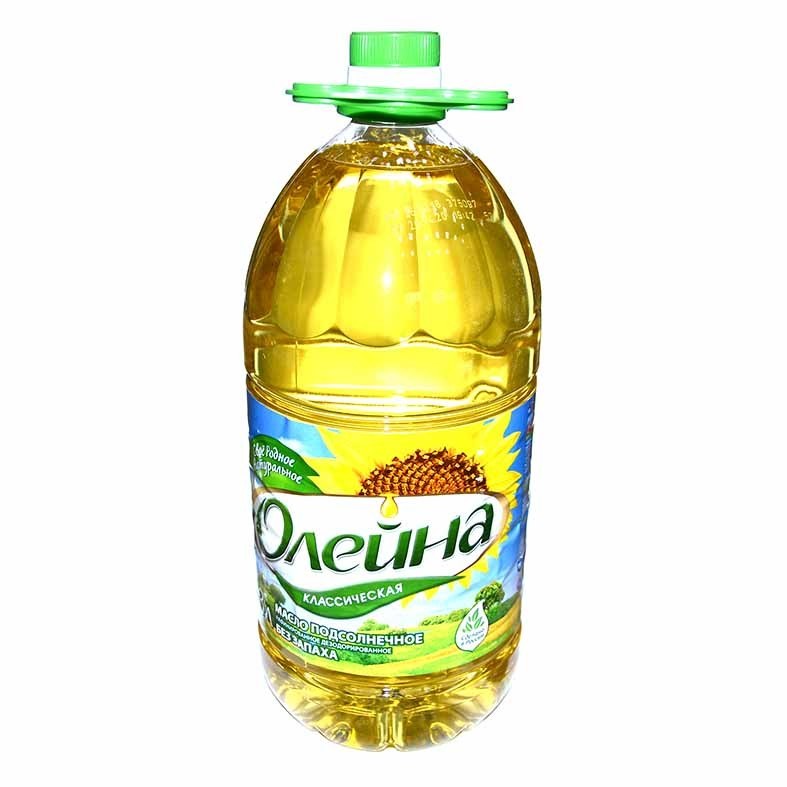 Олейна Подсолнечное масло 3л