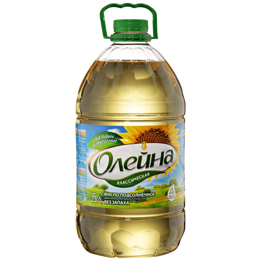 Олейна Подсолнечное масло 5л