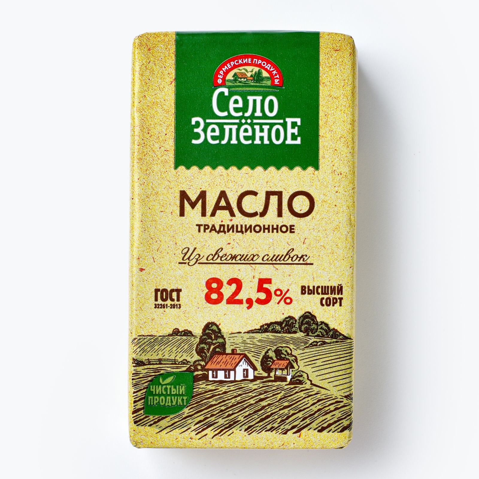 Село Зеленое Традиционное Масло 82,5% 175гр