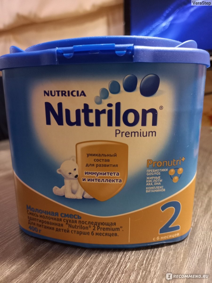 Nutrilon Premium 2 дет. питание 400гр