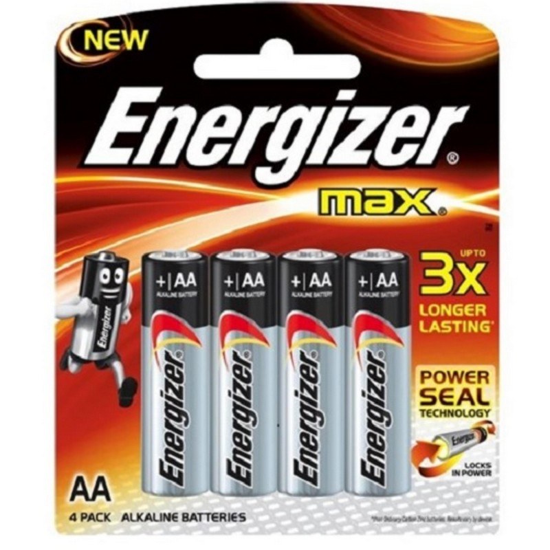 Energizer Max 100% AA 4шт