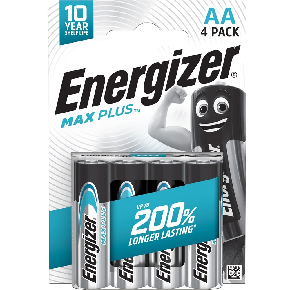 Energizer Max Plus 130% AA 4шт