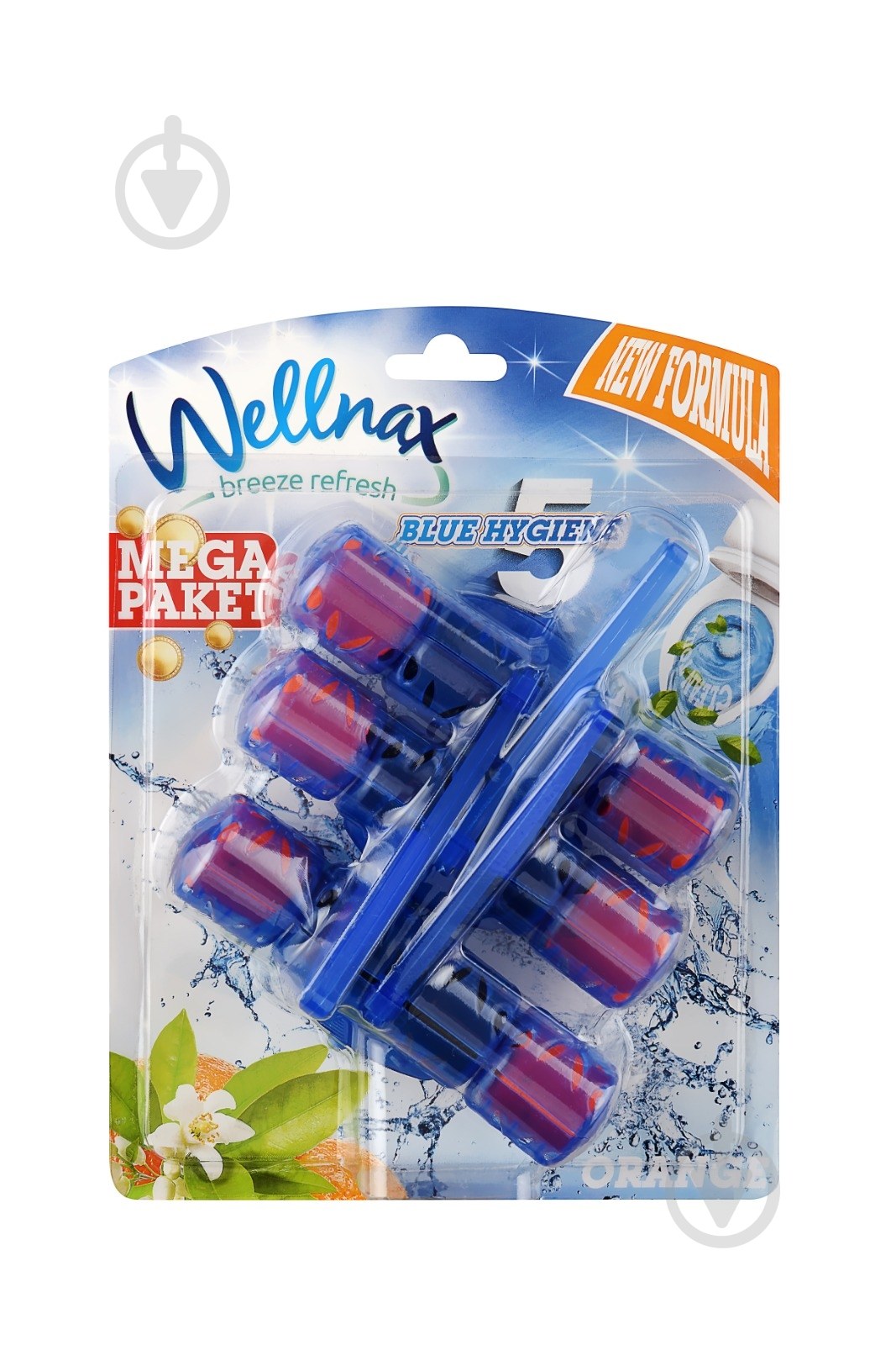 Wellnax Туалетный блок в ассор. 50гр 3шт