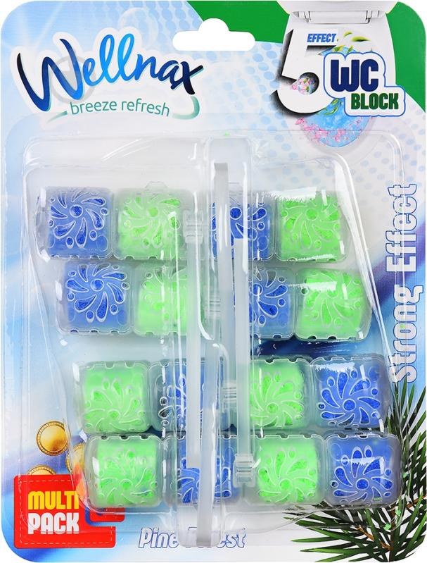 Wellnax Туалетный блок в ассор. 50гр 4шт