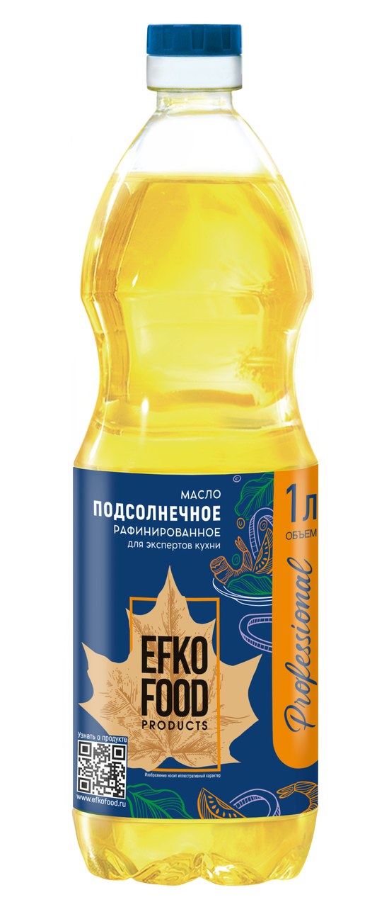 Efko Food Подсолн. Масло 1л