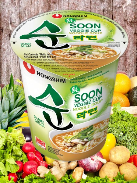 Soon Veggie Лапша БП Стакан 67гр