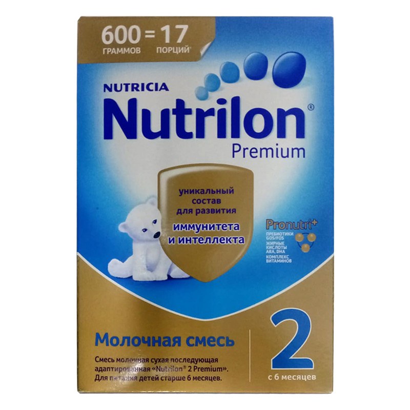 Nutrilon Premium 2 дет. питание 600гр