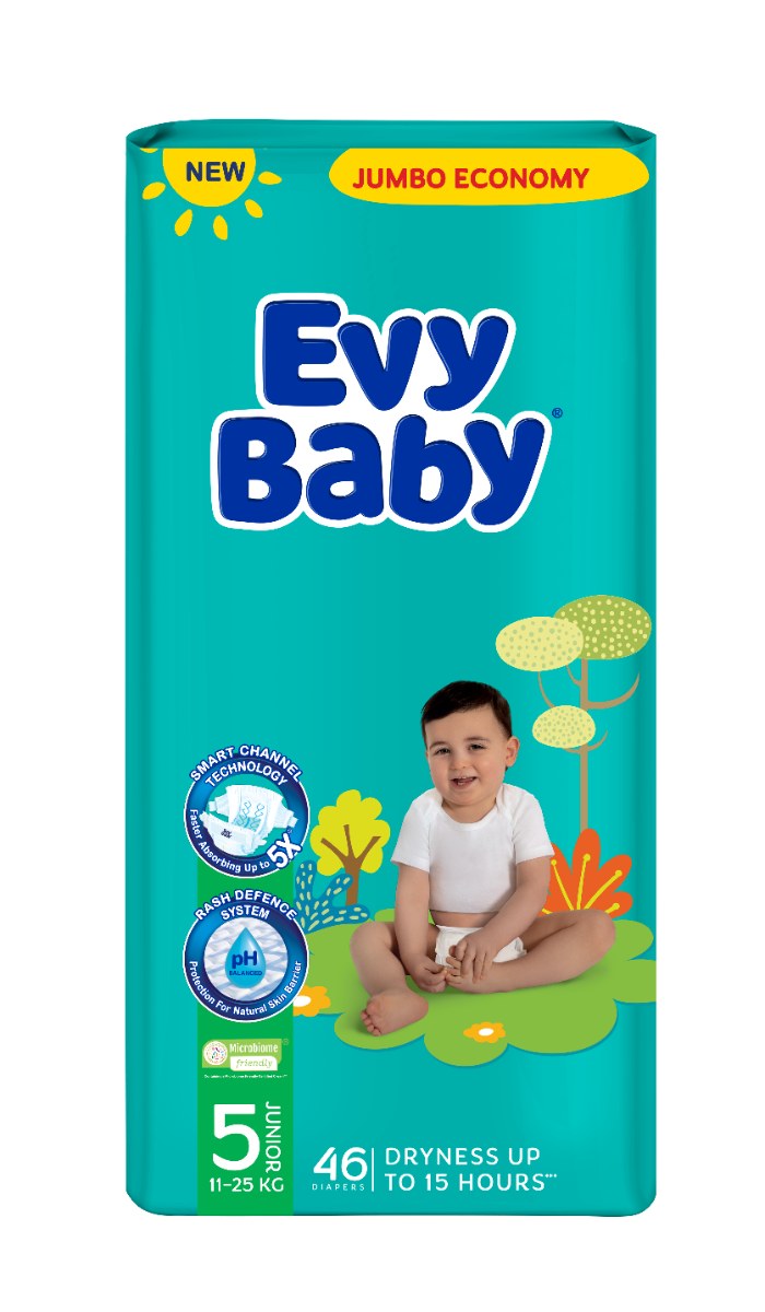 Evy Baby №5 Jumbo 40шт