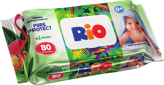 Rio Premium с крышкой влаж. салфетки15+2шт
