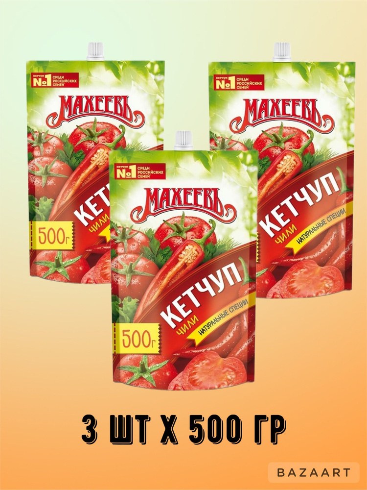 Махеев Кетчуп в ассор. 500гр