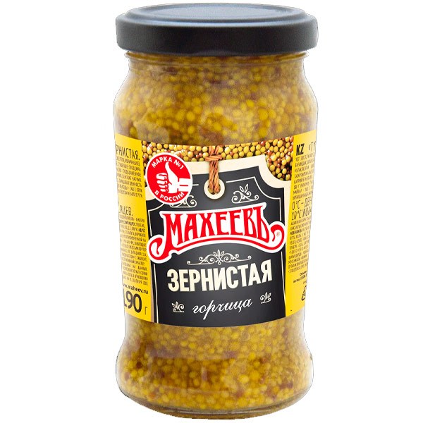 Махеев Горчица Зернистая тюба 100гр
