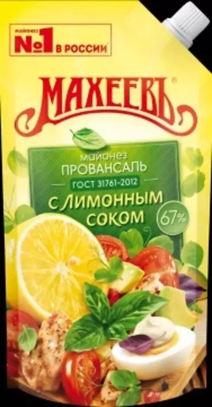 Махеев Майонез Лимон 200 гр