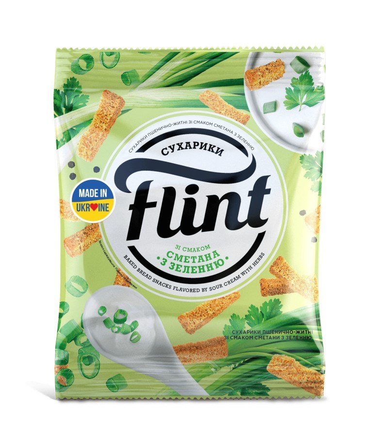 Flint Сухарики в ассор. 190гр