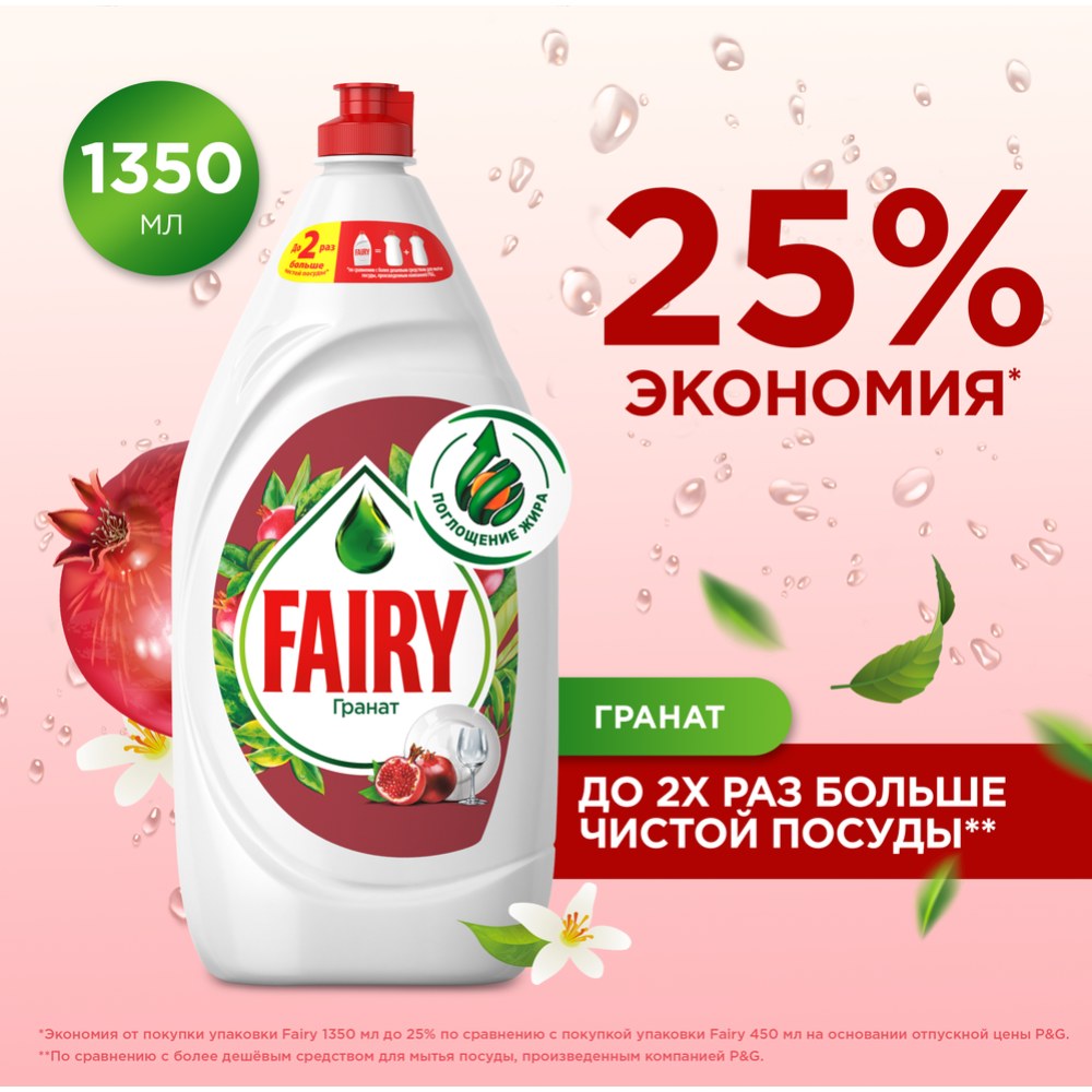 Fairy СДМ Посуды 1350 мл