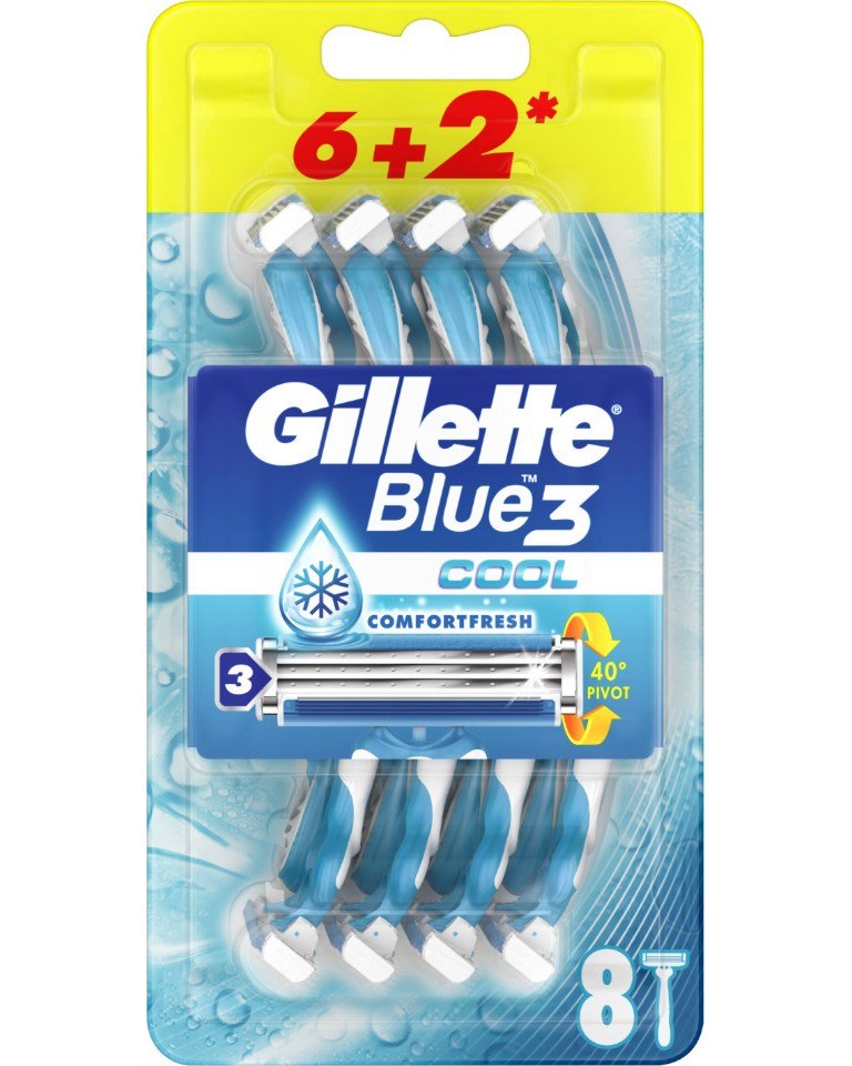 Gillette Blue 3 Cool Бритва 3в1шт