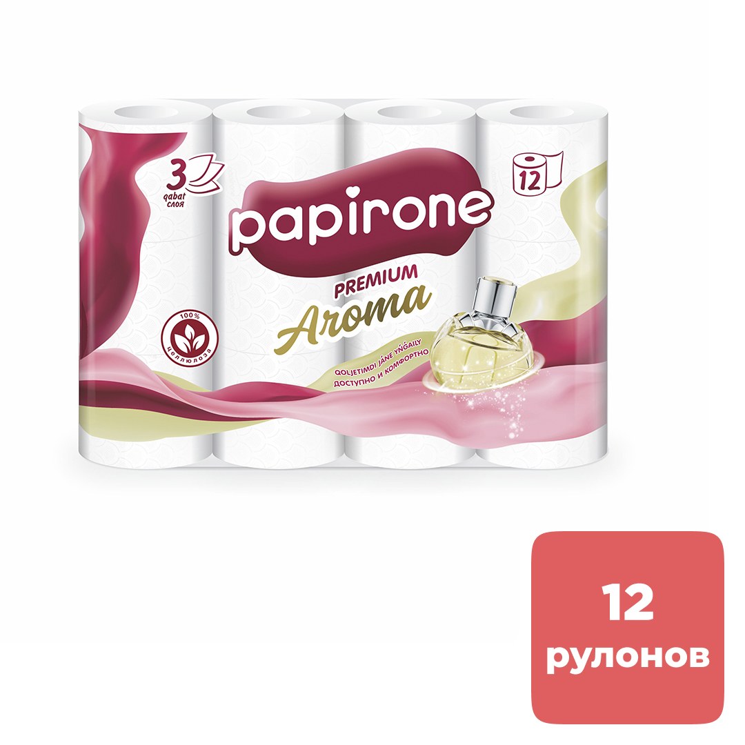 Paper Royal Aroma Туалетная Бумага Фтулка 2сл 6шт