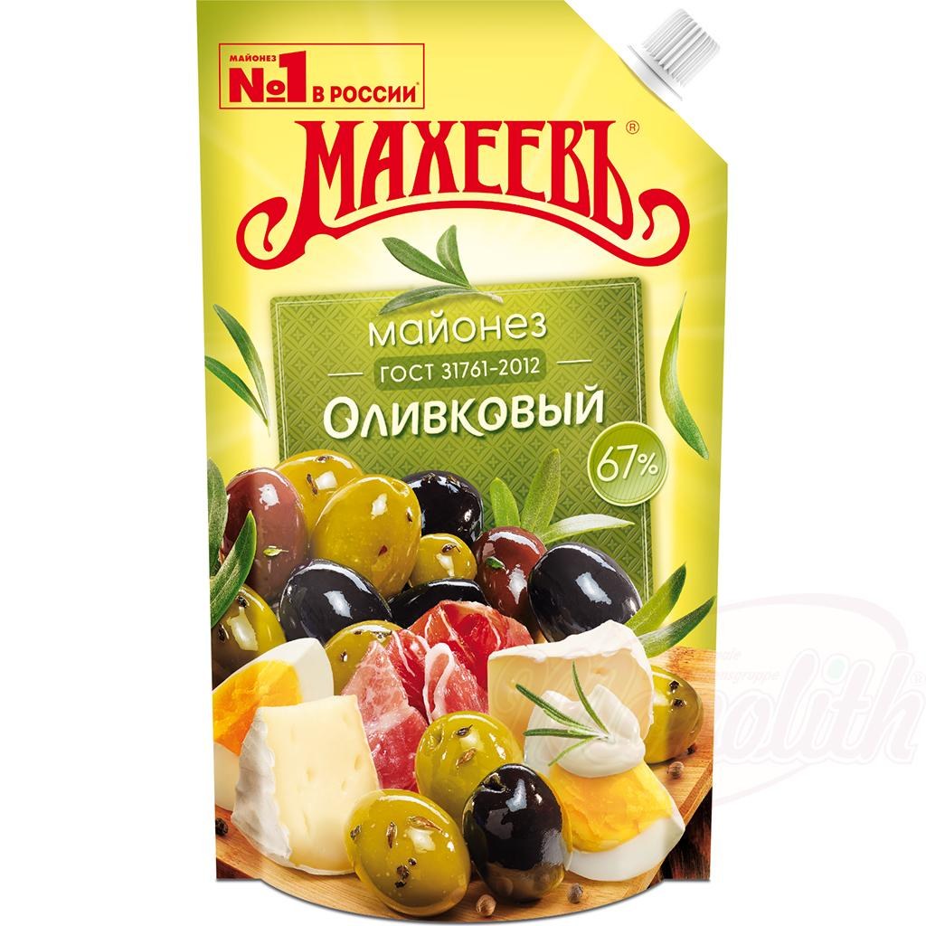 Махеев Майонез Оливковый 200 гр