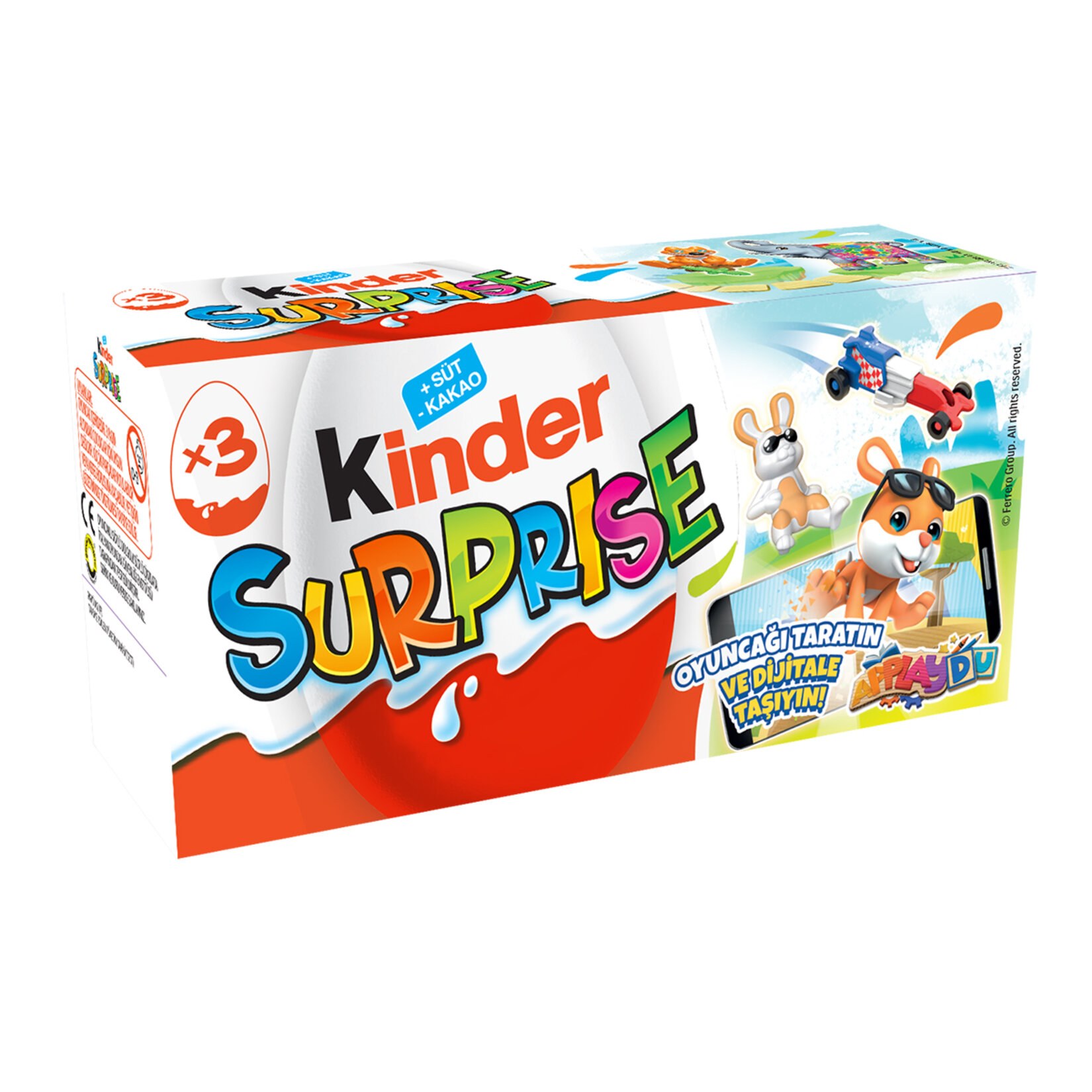 KInder Surprise 3в1 60гр