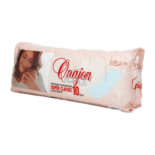 Free Style Onajon Послеродовые Фиолетовая 10шт 3256