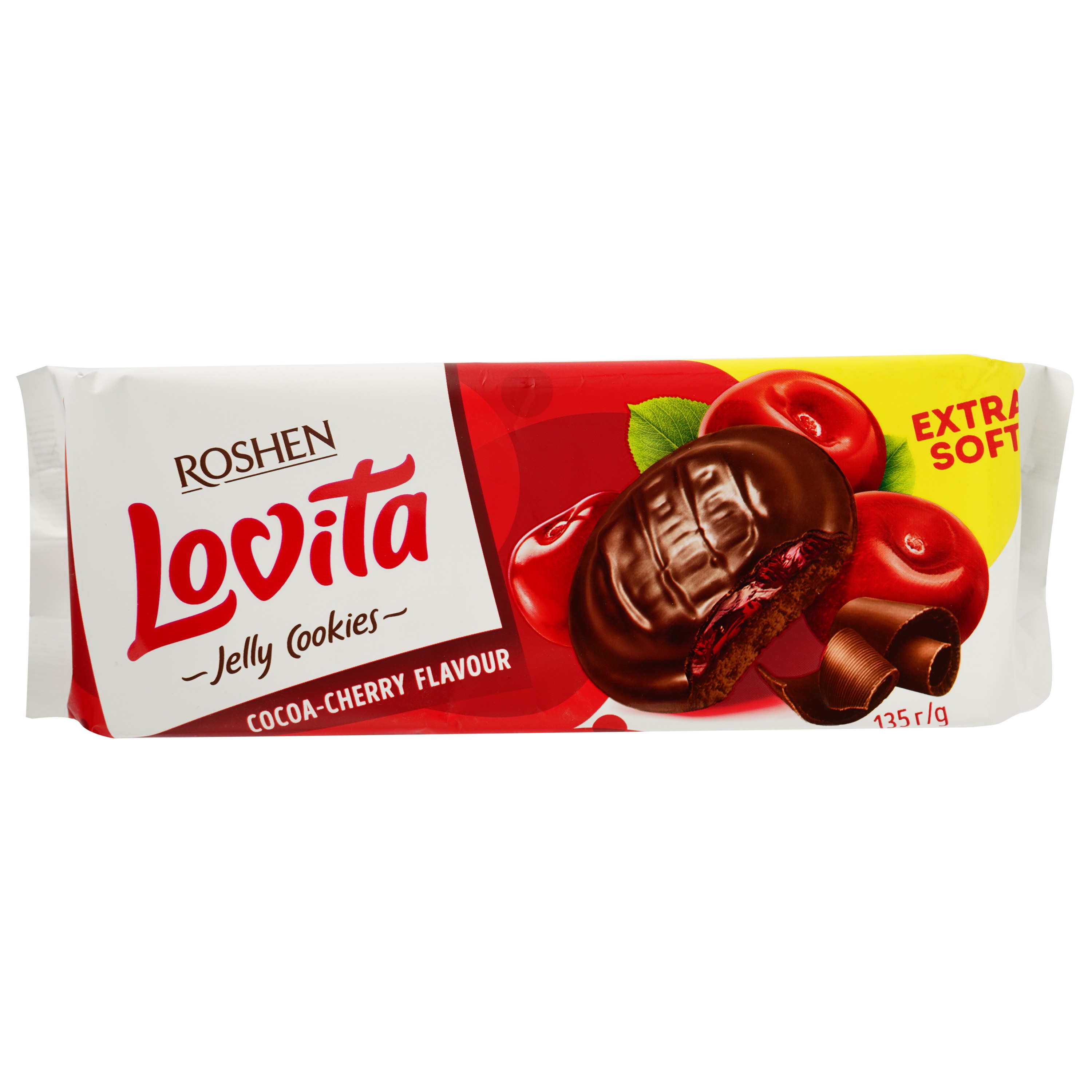 Lovita Soft, Jelly Cookies Рошен Печ. 127/135/150гр